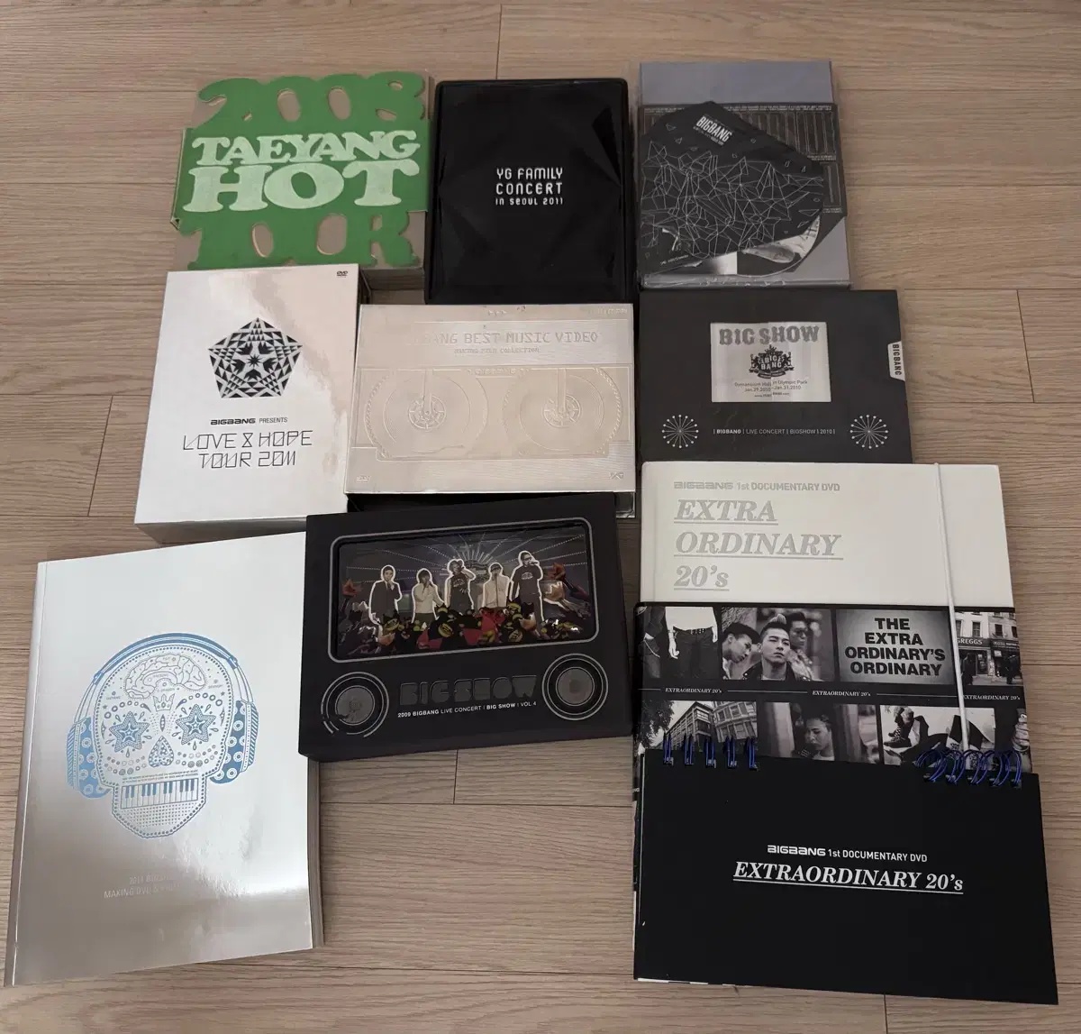 激レア！BIGBANG MINI アルバム 1 & 2セット Big Bang Single Albums 1-3 available as a set or